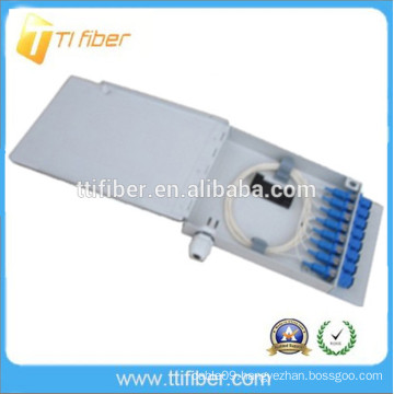 China factory supply FTTH plastic mini waterproof fiber optic terminal box